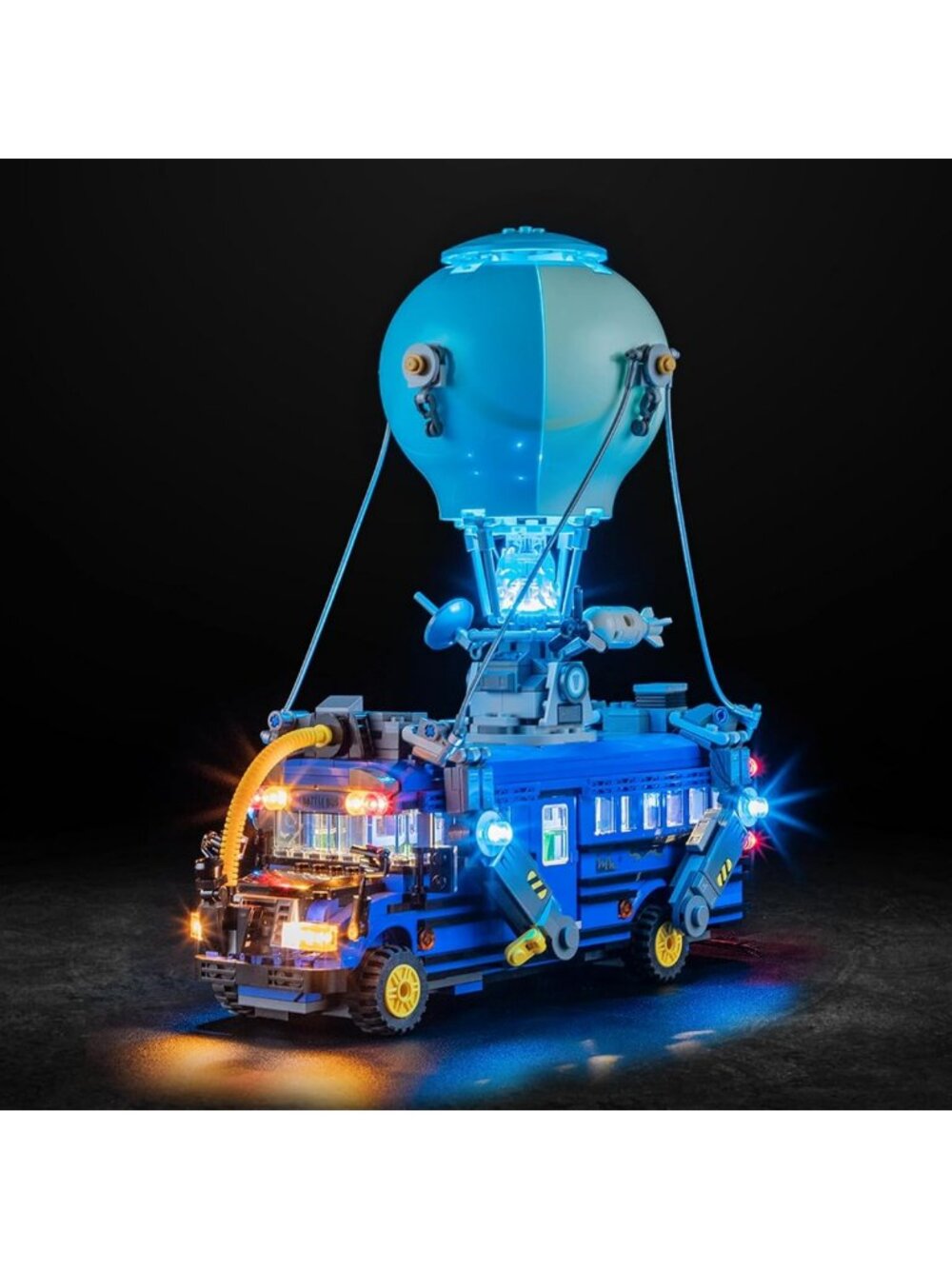 LED Light Kit for Fortnite Battle Bus 77073 - Perfect for Lego Display & Night